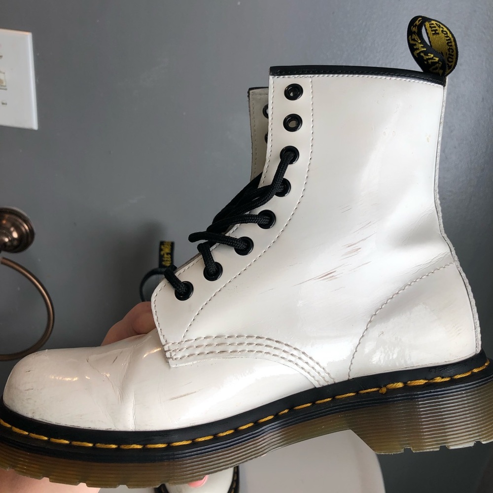 White Dr Martens